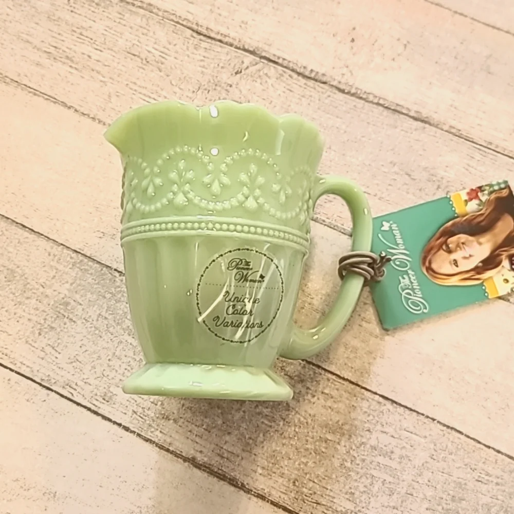 The Pioneer Woman Green Jade Creamer - Picture 2 of 5
